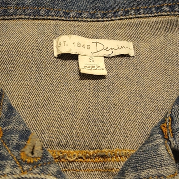 Cato Denim Jacket: Small - Picture 8 of 9